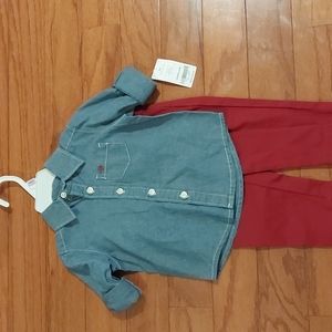 Carters Baby Boy Outfit Size 9Mths